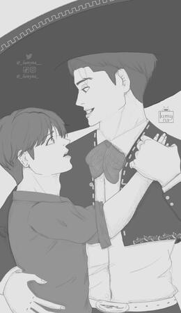 Pareja Halfbody-$15 usd
